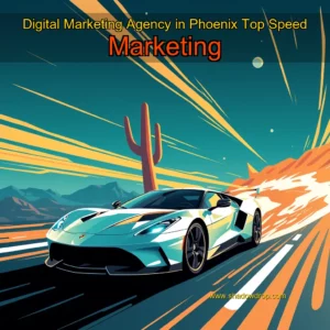 Artistic representation for Digital Marketing Agency in Phoenix Top Speed Marketing