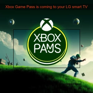 Artistic representation for Xbox Game Pass is coming to your LG smart TV