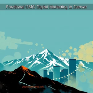 Artistic representation for Fractional CMO Digital Marketing in Denver