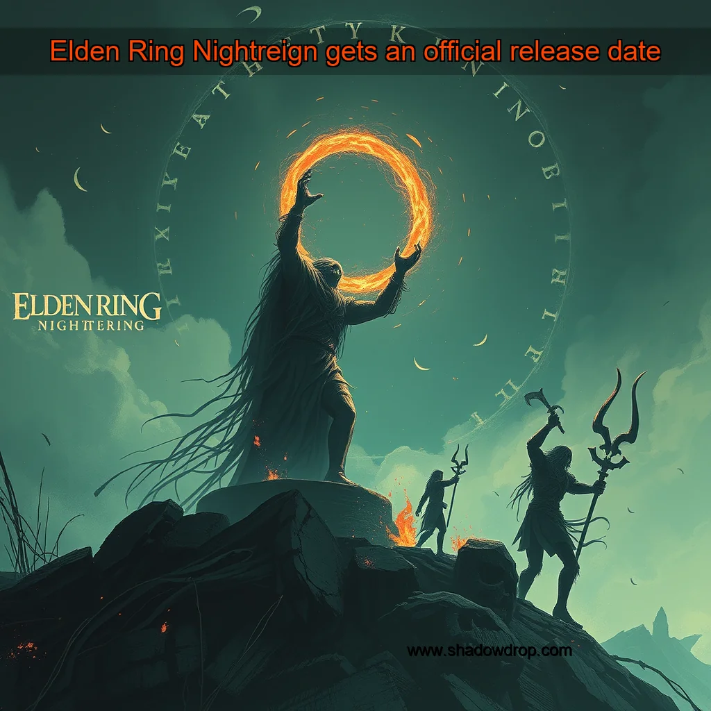 Artistic representation for Elden Ring Nightreign gets an official release date