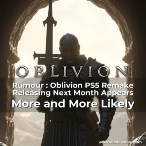 Artistic representation for Rumour : Oblivion PS5 Remake Releasing Next Month Appears More and More Likely