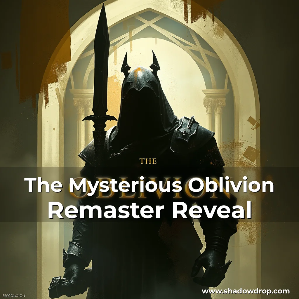 Read more about the article The Mysterious Oblivion Remaster Reveal