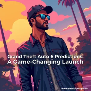 Artistic representation for Grand Theft Auto 6 Predictions: A Game-Changing Launch