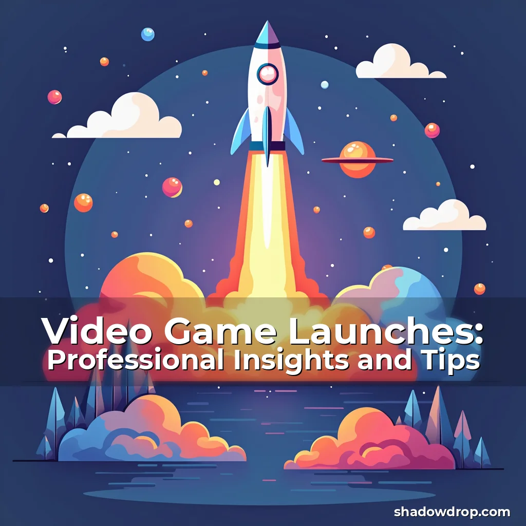 Read more about the article Video Game Launches: Professional Insights and Tips