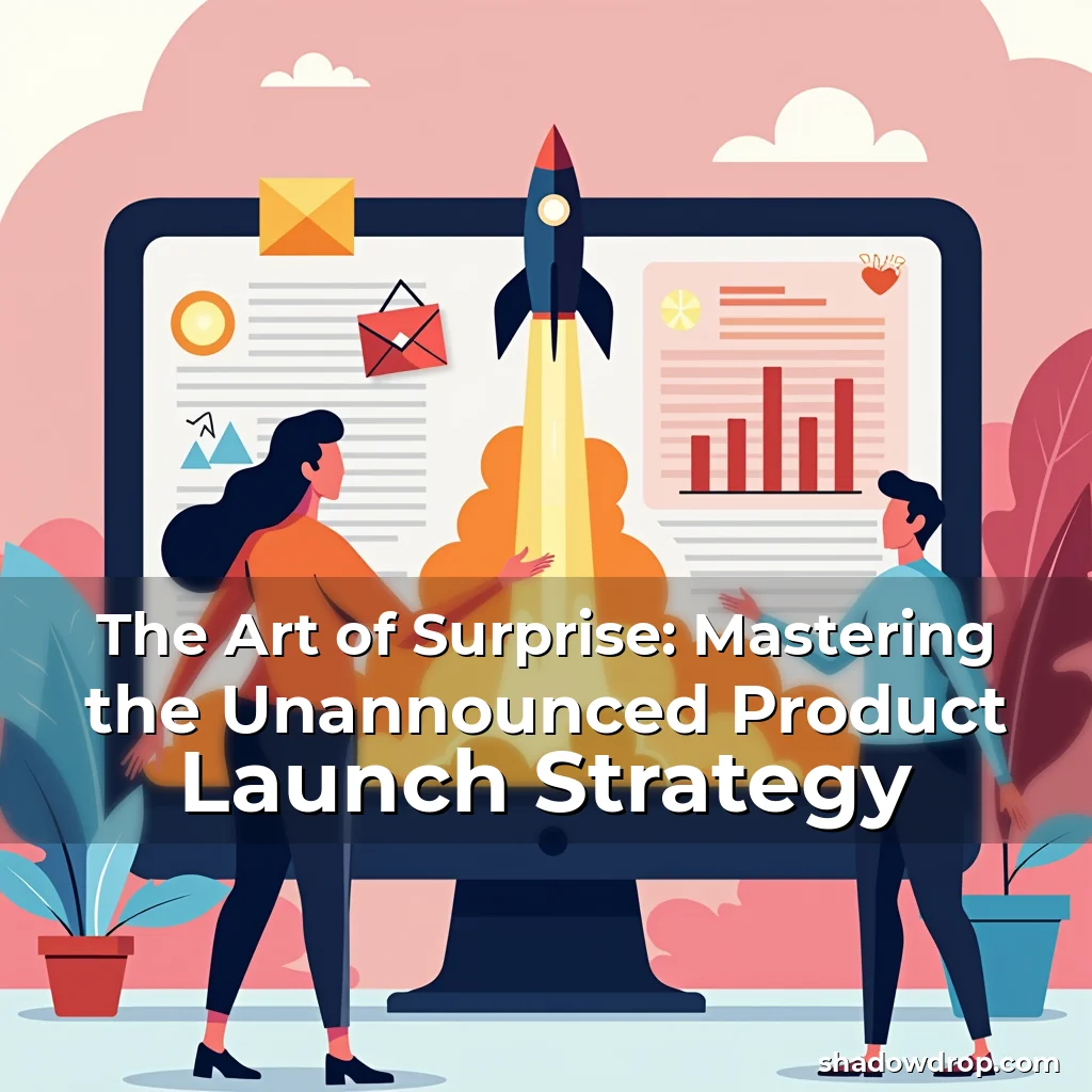 Read more about the article The Art of Surprise: Mastering the Unannounced Product Launch Strategy